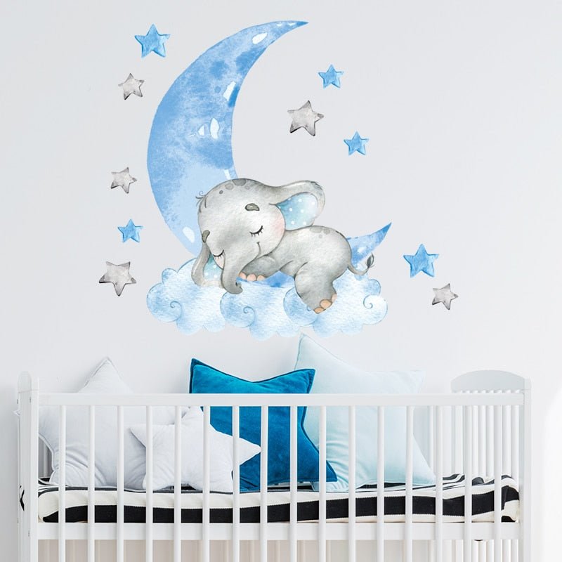 BabyElephant™ - Lune Bleue - BébéJoyFull