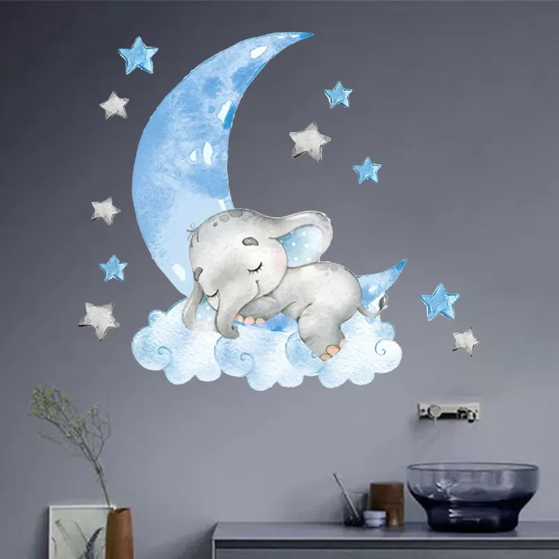 BabyElephant™ - Lune Bleue - BébéJoyFull