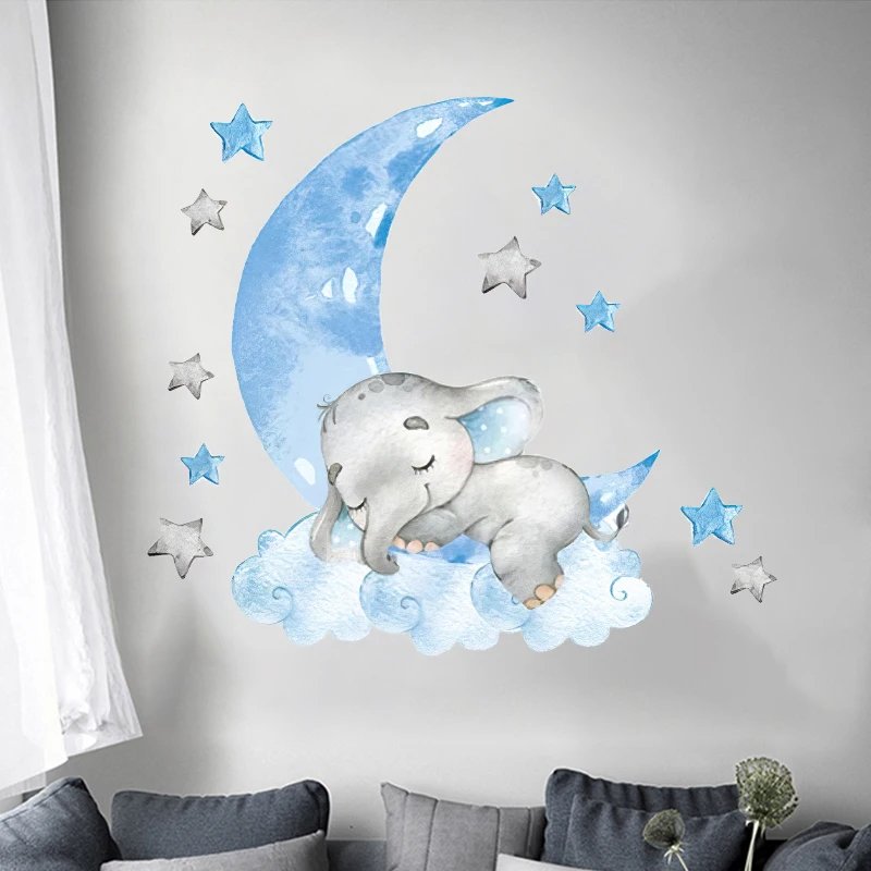 BabyElephant™ - Lune Bleue - BébéJoyFull