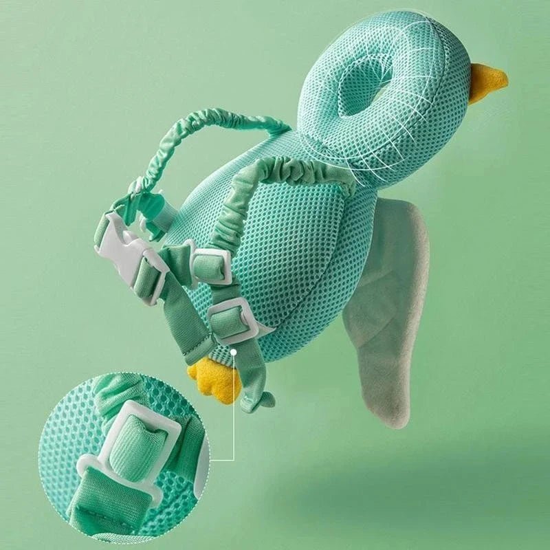 OreillerProtectionBébé™ - Hiboux Vert - BébéJoyFull